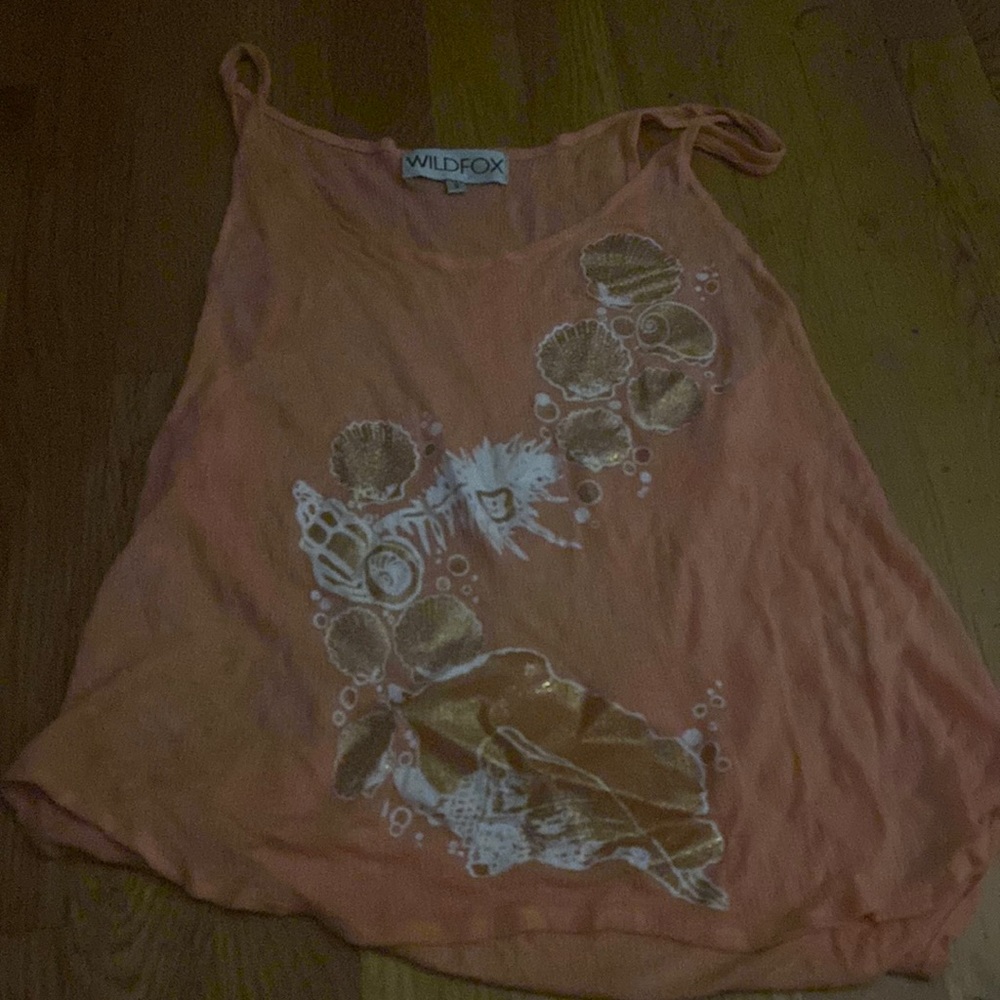 Lightweight flowy wildfox tank top